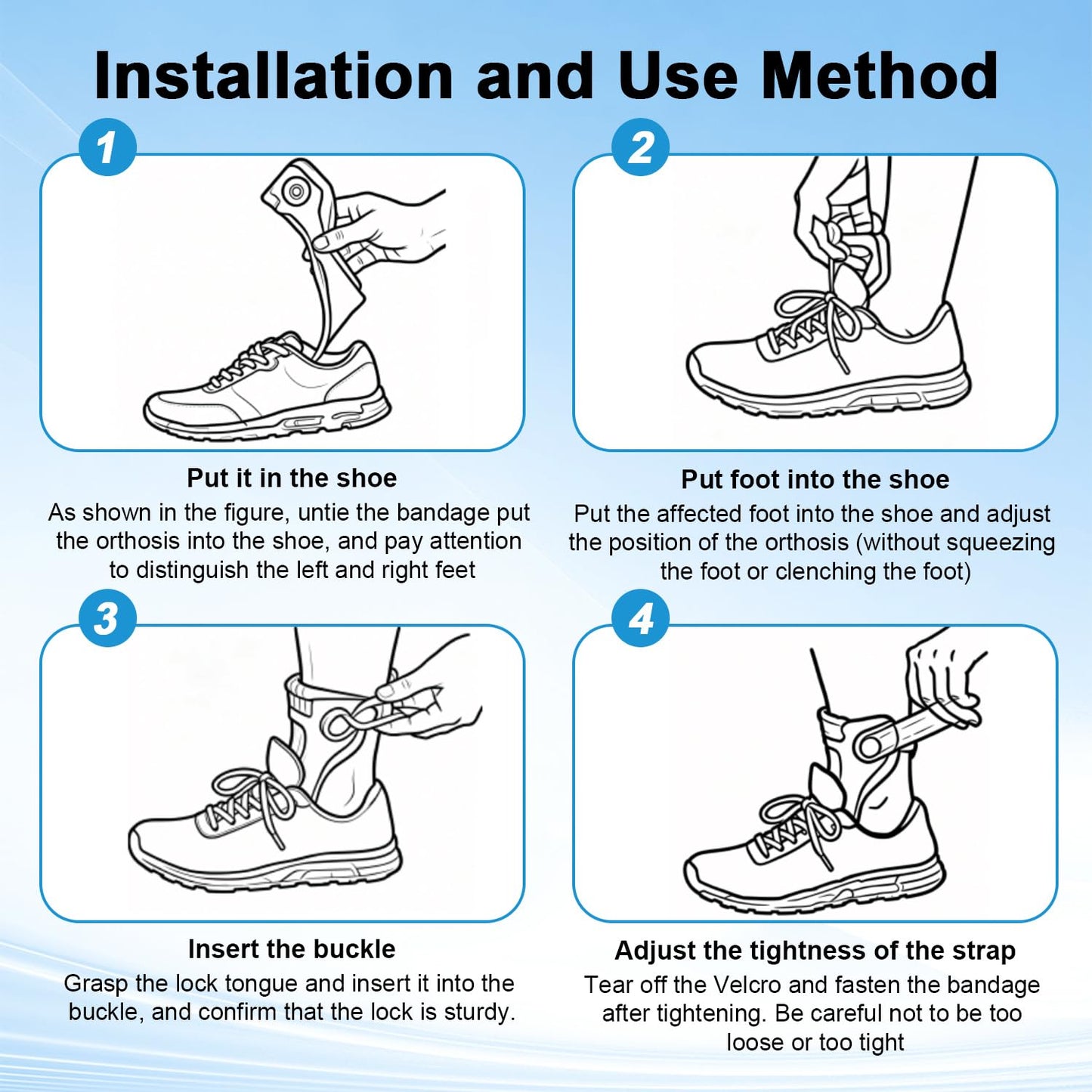 StepEase™ | Foot Drop Support Brace