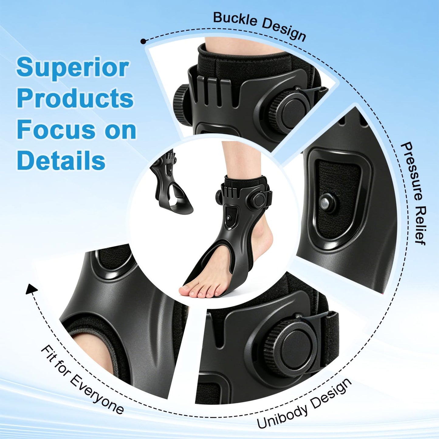 StepEase™ | Foot Drop Support Brace