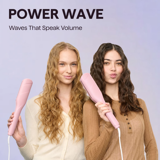 Electric Mini Brush Hair Straightener Comb