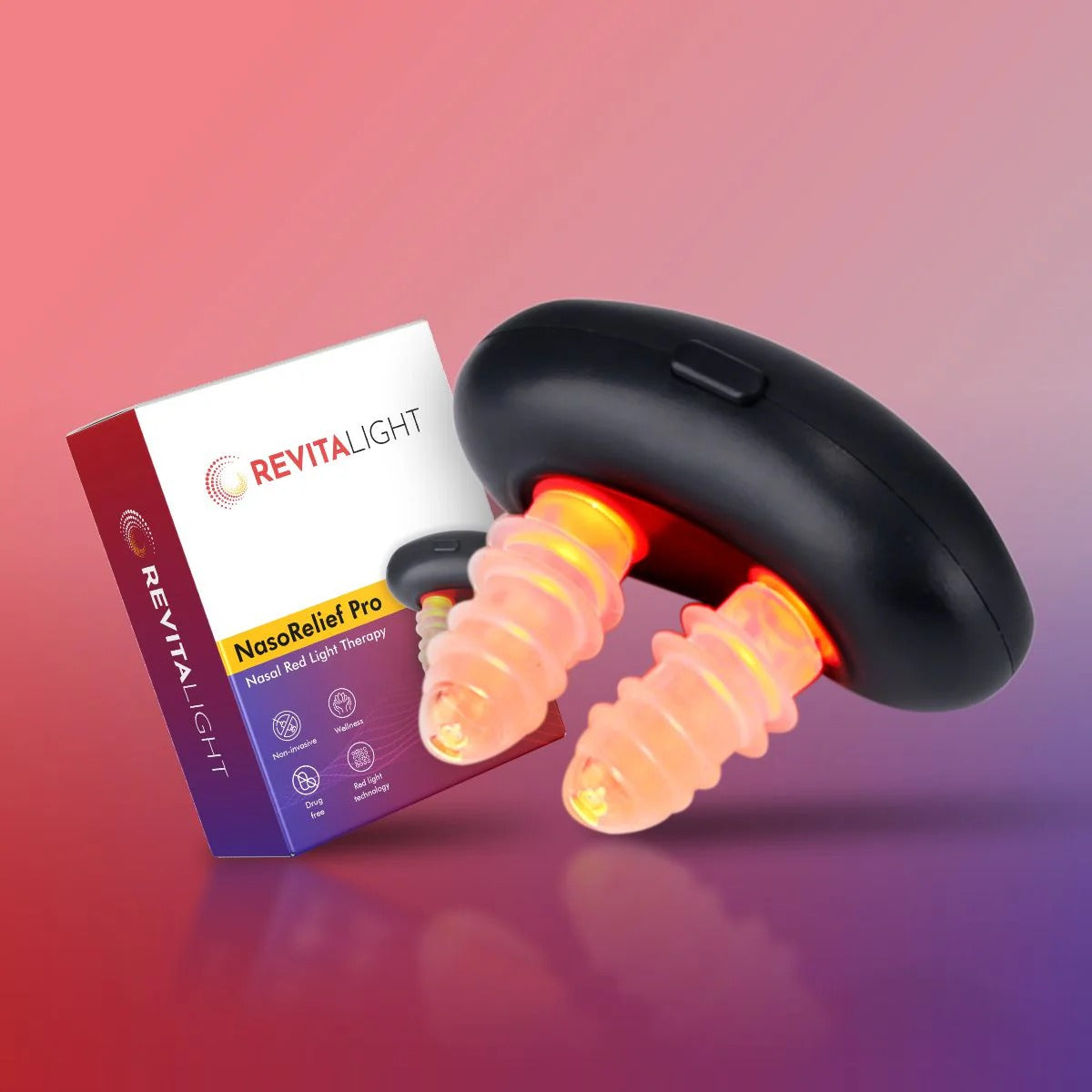 Infrared Red Light Nasal Device