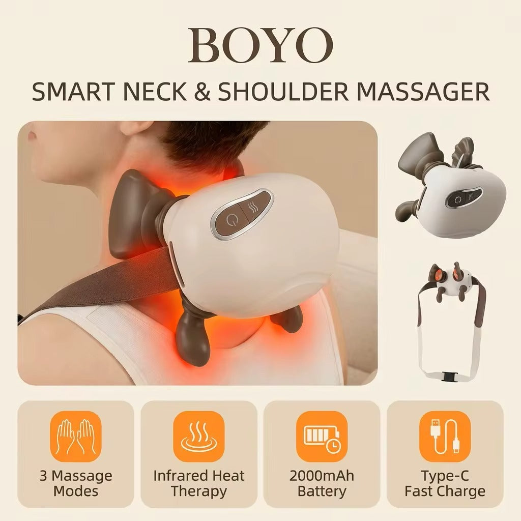 Neck Shoulder Massager Heat