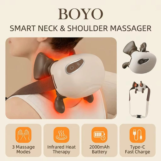 Neck Shoulder Massager Heat