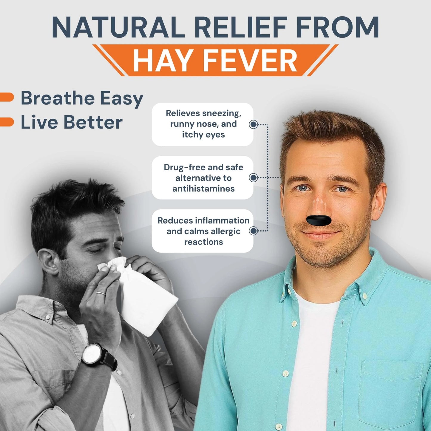 Infrared Red Light Nasal Device